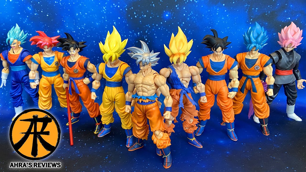 Having Some Fun Head Swapping S.H. Figuarts Son Goku Ultra Instinct Action Figure