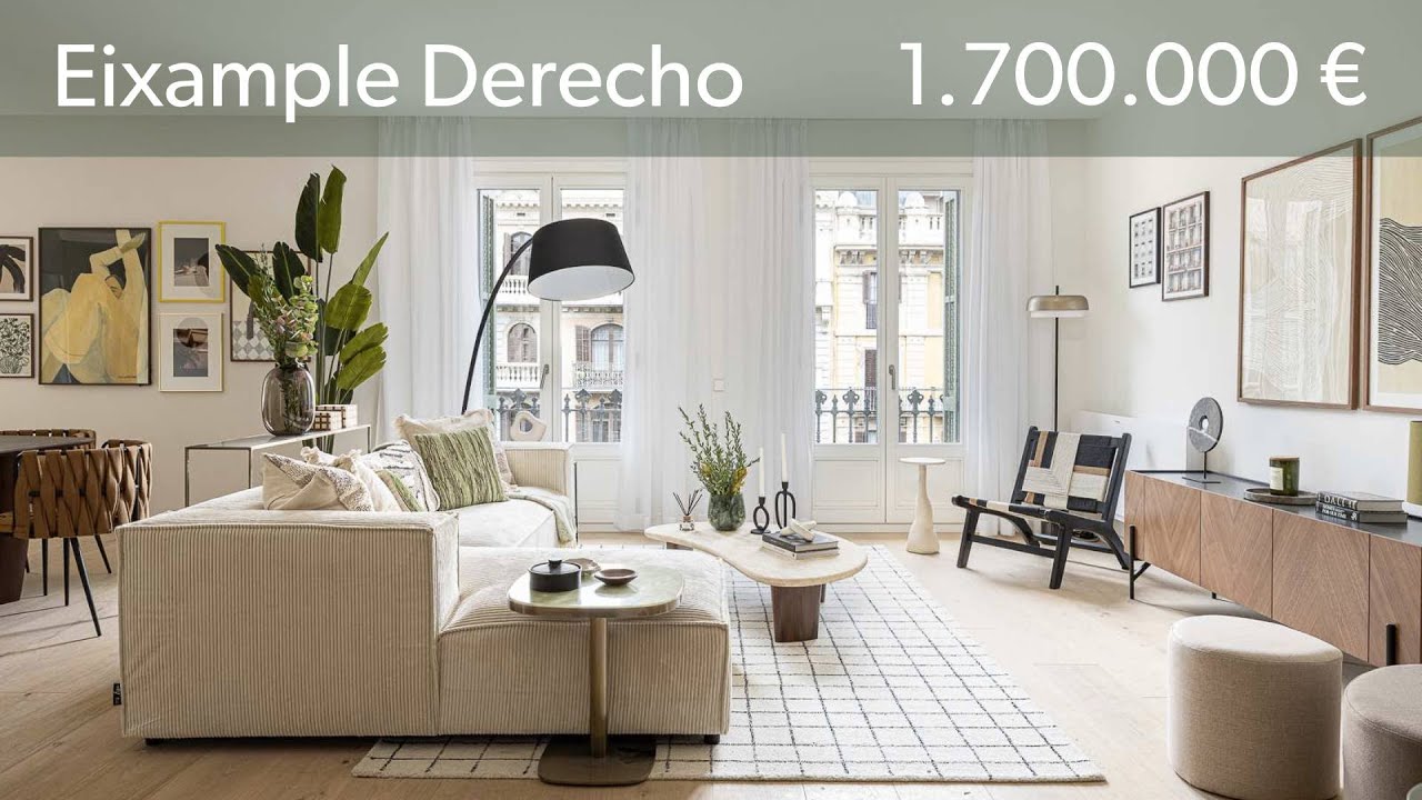 Excelente piso de obra nueva en venta en una lujosa calle del Eixample Derecho, Barcelona