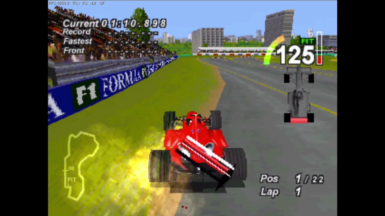 F1 World Grand Prix: 1999 Season Gameplay - PCSXR