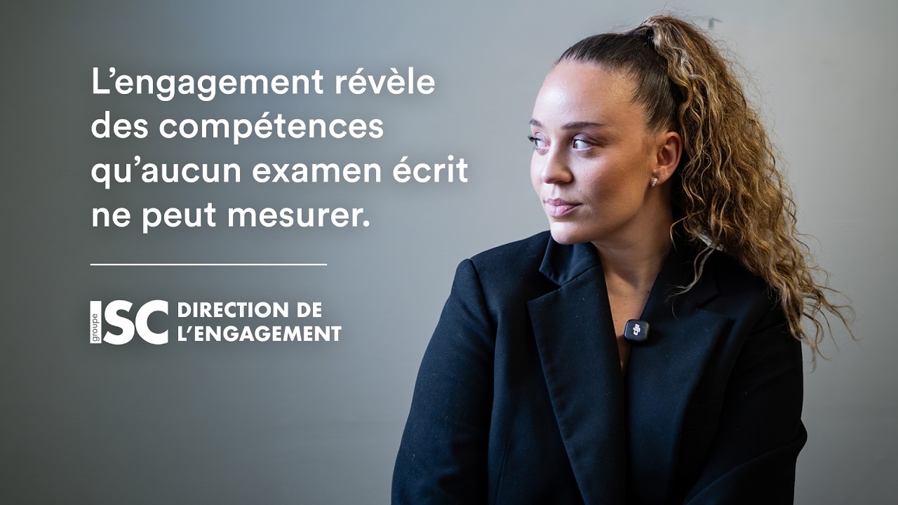 La Direction de l’Engagement en 2 minutes : apprendre en faisant à l’ISC Paris