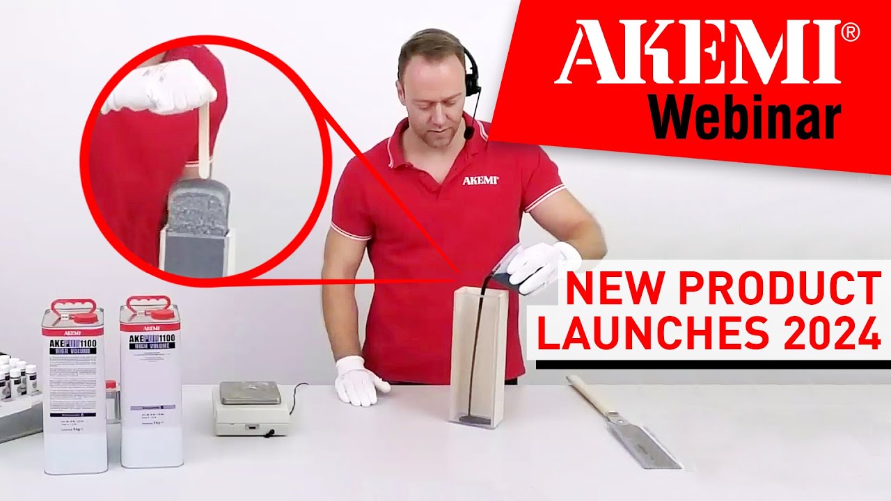 New launches 2024 - Webinar: Gravestone, lightweight construction, elastic bonding & spot repair