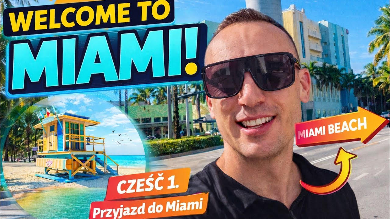 Rejs statkiem Holland America cz.1 -Miami 1/3 przyjazd