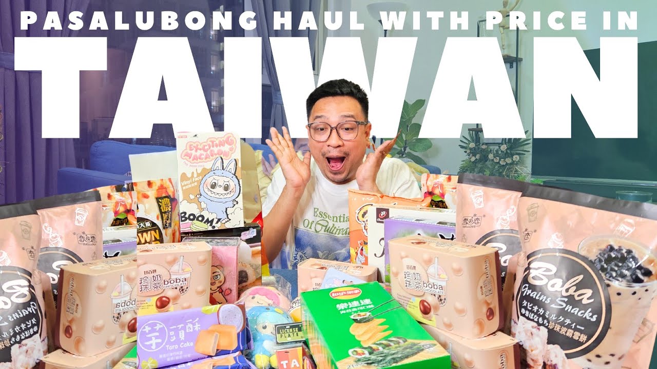 Taiwan Vlog: Taiwan Pasalubong | Carrefour (less than 3k)