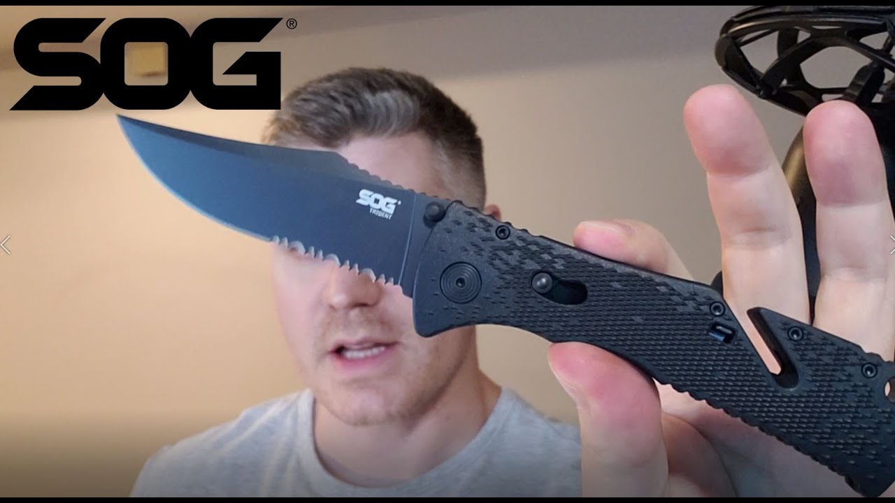 SOG Trident - Tactical Folding Knife Review