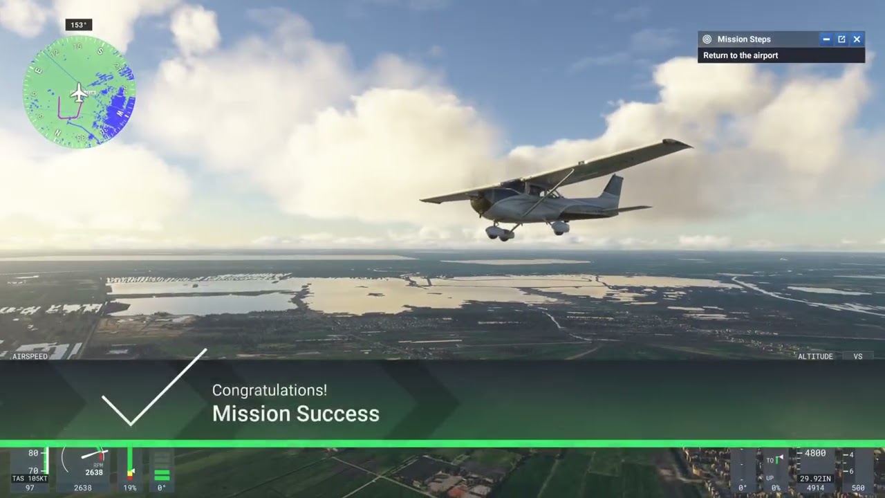 MSFS 2024 Career – Part 1 ✈️ First Mission & Pilot Career Begins | GamingRNL