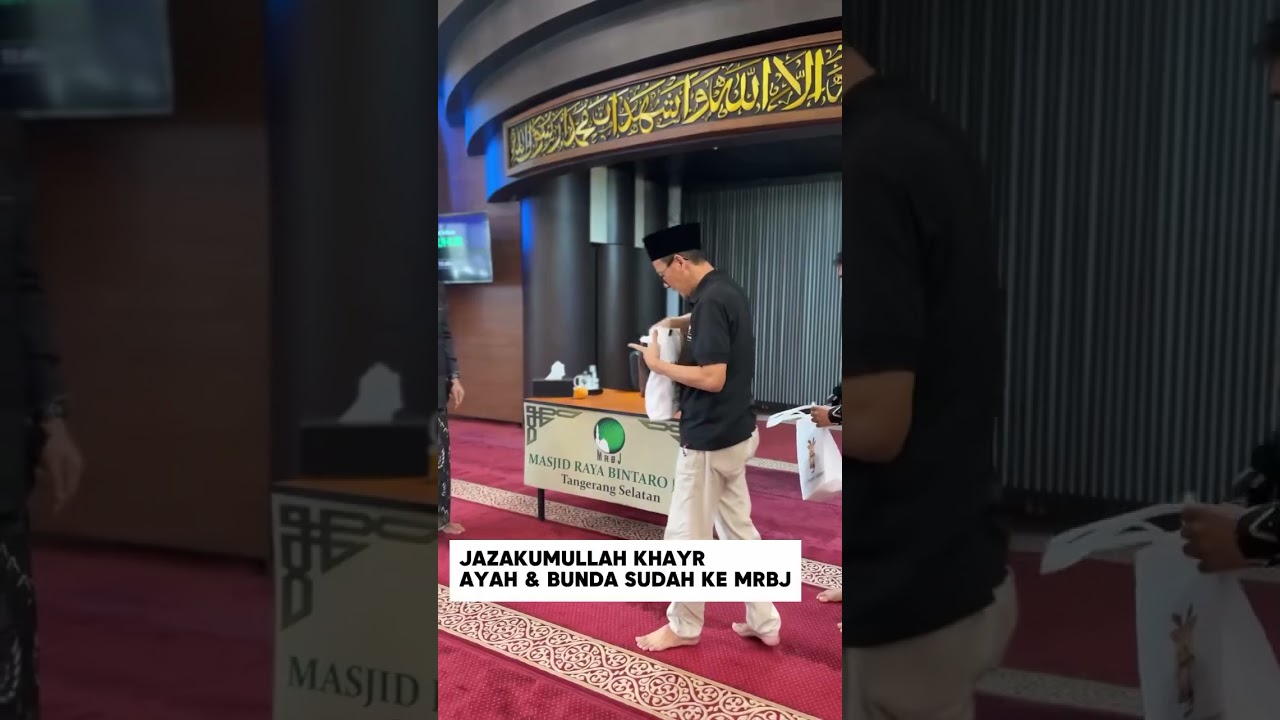 MASJID RAMAH ANAK & KELUARGA DI TANGSEL #mrbjtangsel #ustadzsalimafillah #mrbjtv