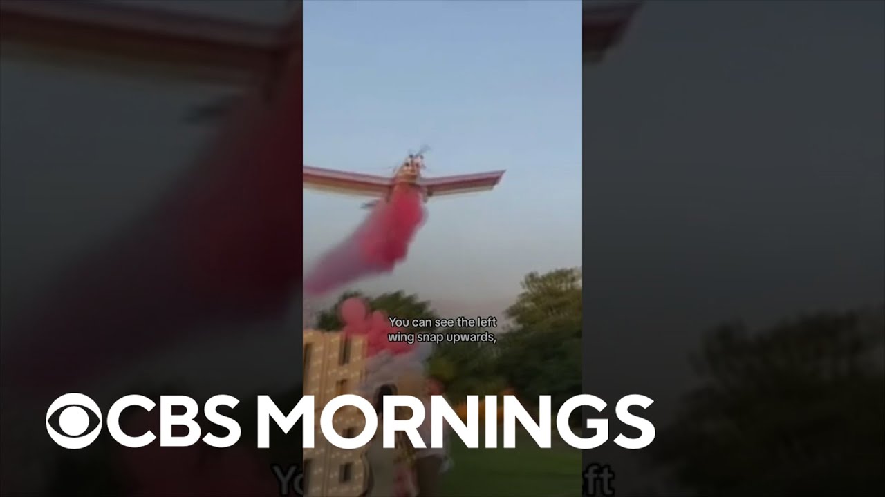Gender reveal party turns deadly in Mexico when plane firing off pink smoke crashes  #shorts