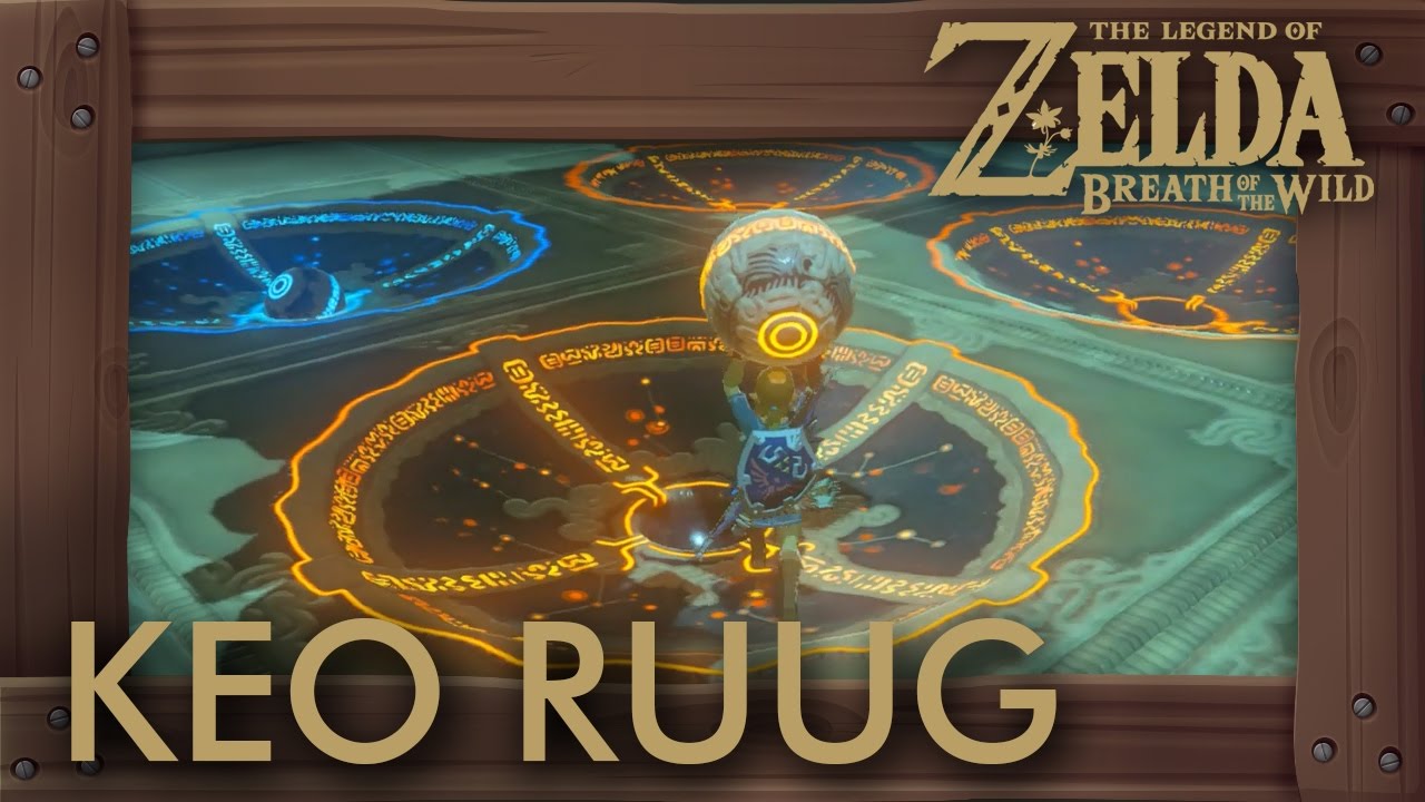 Zelda Breath of the Wild - Keo Ruug Shrine (Solution & All Chests)
