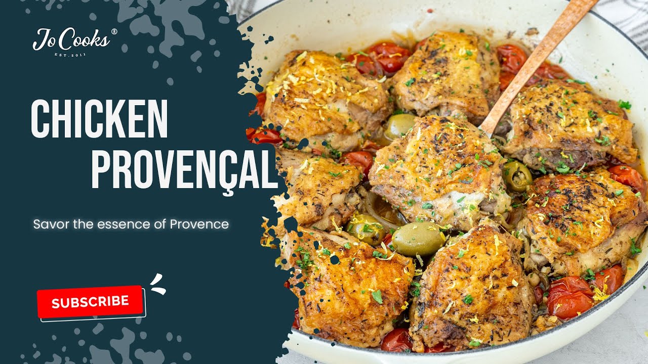Juicy Chicken Proven&ccedil;al | Quick & Healthy French Recipe