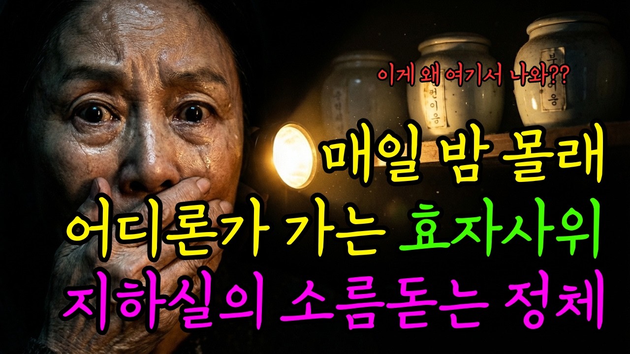 지하실에서 발견한 3개의 납골함... 도대체 무엇일까? 사위가 꽁꽁 숨겨둔 비밀 l 시니어 사연 l 드라마 l 반전이야기 l 인생교훈
