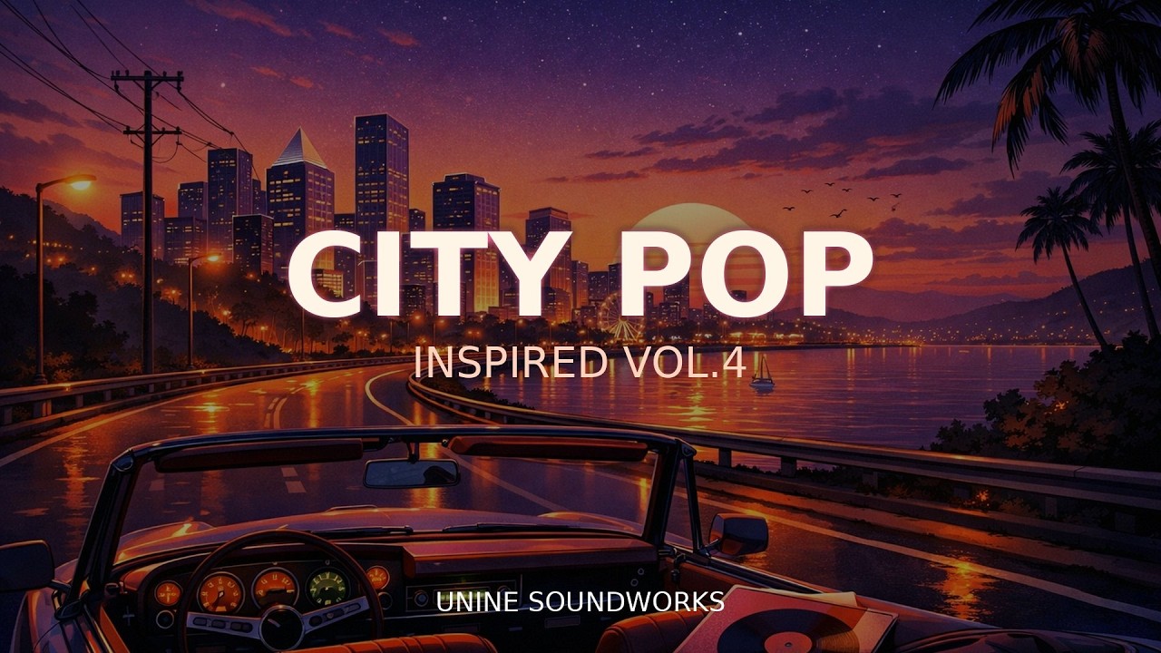 inspired playlist · Vol.4 (city pop, nostalgic 80s groove, vocal mix)