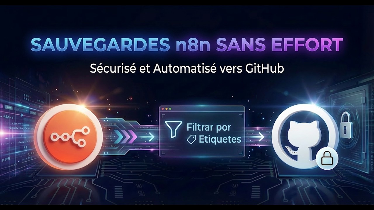 Sauvegarde Automatique de Workflows n8n vers GitHub : Tutoriel Complet & Filtrage Par Tag