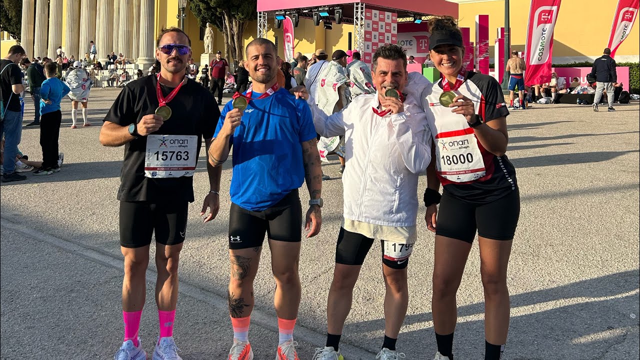 &Omicron; &alpha;&upsilon;&theta;&epsilon;&nu;&tau;&iota;&kappa;ό&sigmaf; &mu;&alpha;&rho;&alpha;&theta;ώ&nu;&iota;&omicron;&sigmaf; &tau;&eta;&sigmaf; &Alpha;&theta;ή&nu;&alpha;&sigmaf; 2025 (Athens authentic marathon) 42.195m