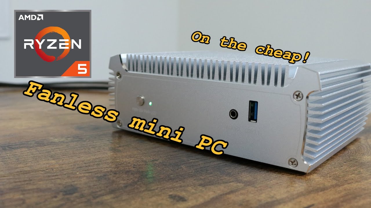 Fanless miniPC R4500U review #minipc