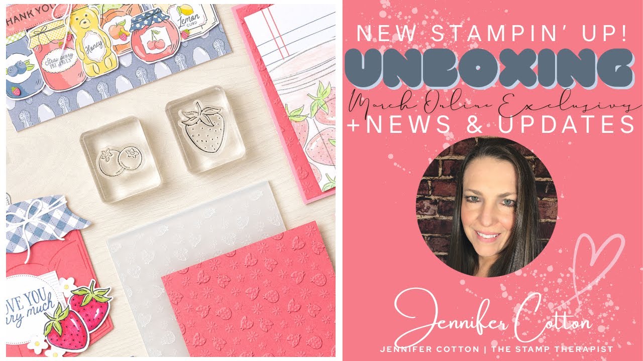 Stampin’ Up! News & Updates | March Online Exclusives Pre-Order + New Stampin’ Positioner