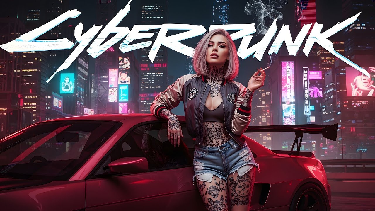 CyberPunk Music Mix / Midtempo / Industrial Electronic Mix - Chrome Hunters