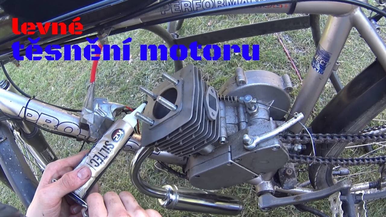 Jak Zatěsnit Motor na Motokolo Snadno a Levně! 🚲💨 | DIY Pro Každého