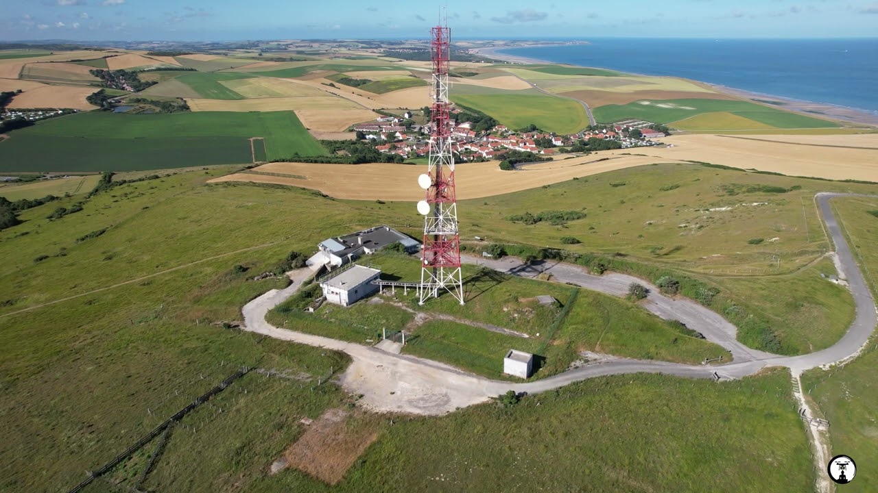 Ce cap blanc nez vue du mont d'Hubert