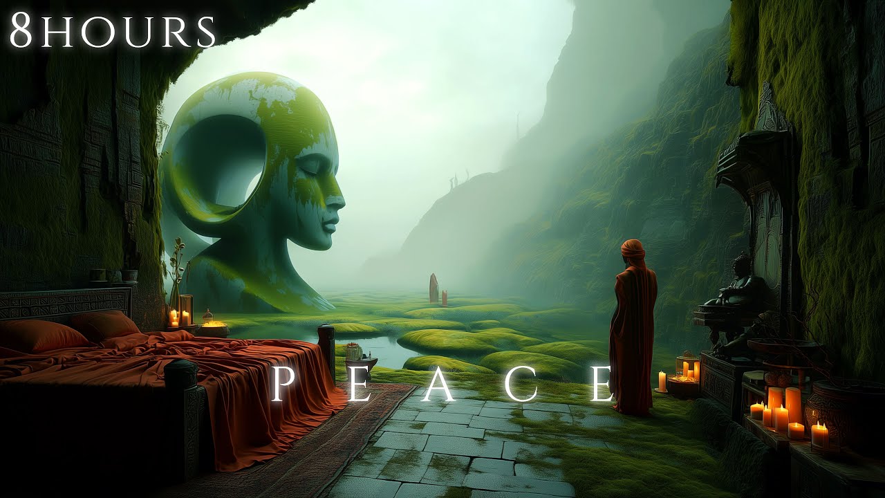 P E A C E (8 hours) - Dissolve Anxiety, Heal & Embrace Stillness - Ethereal Meditation Soundscapes