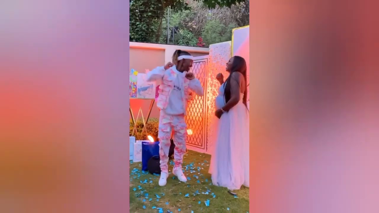 Trevor Silaz Surprised her during her baby shower 🎉