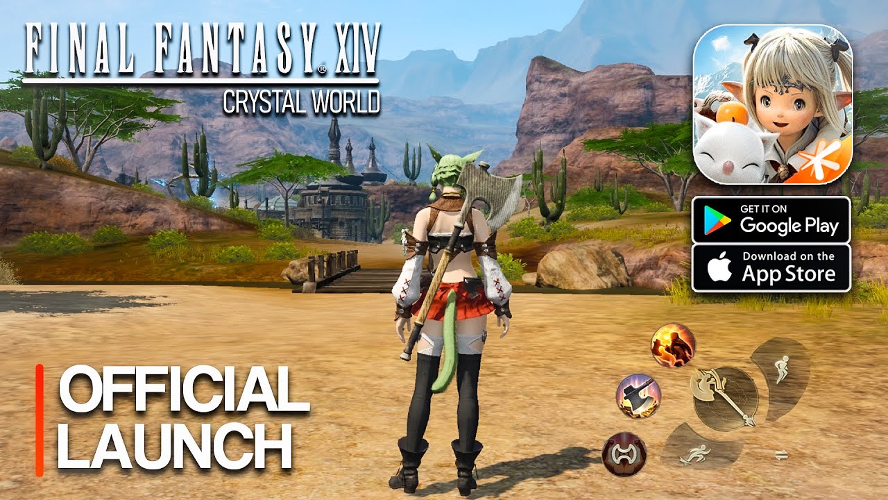 Final Fantasy XIV: Crystal World (CN) - Official Launch Gameplay (Android/iOS)