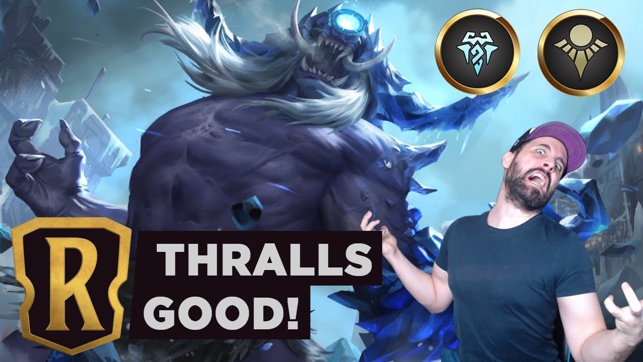 LISSANDRA Thralls still playable?? | Legends of Runeterra Deck