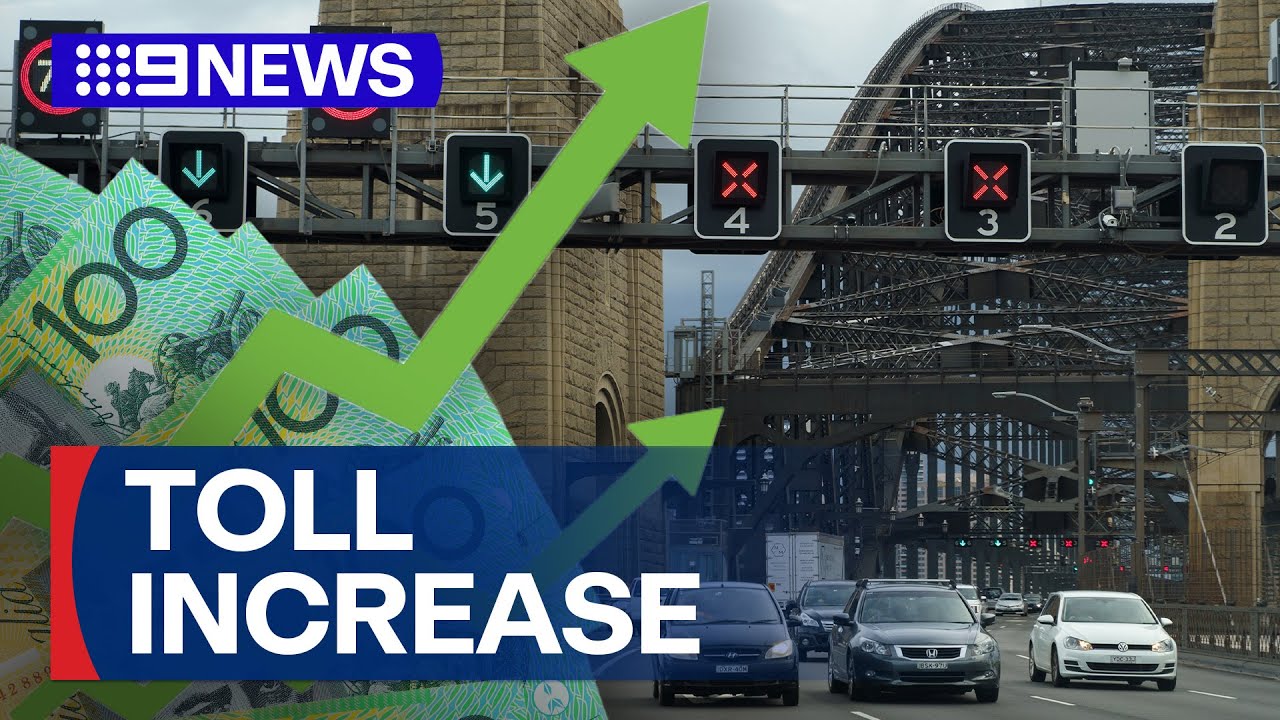 Two-way tolling on Sydney Harbour Bridge and tunnel to begin by 2028 | 9 News Australia