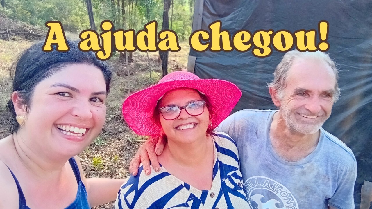 RISADAS E MUITO TRABALHO! Meus pais vieram ajudar na limpeza da chácara + Tutorial Formifita Caseira
