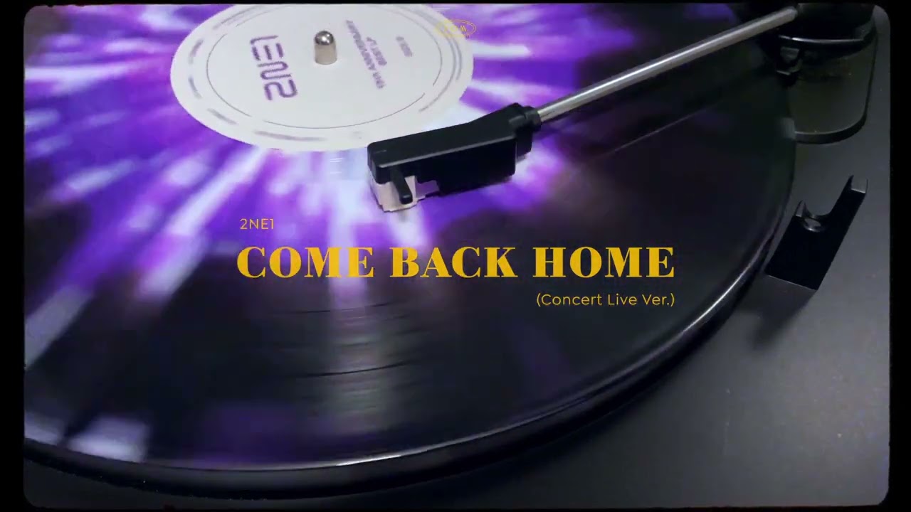 Vinyl Play - 2NE1 Come Back Home (Concert Live Version)