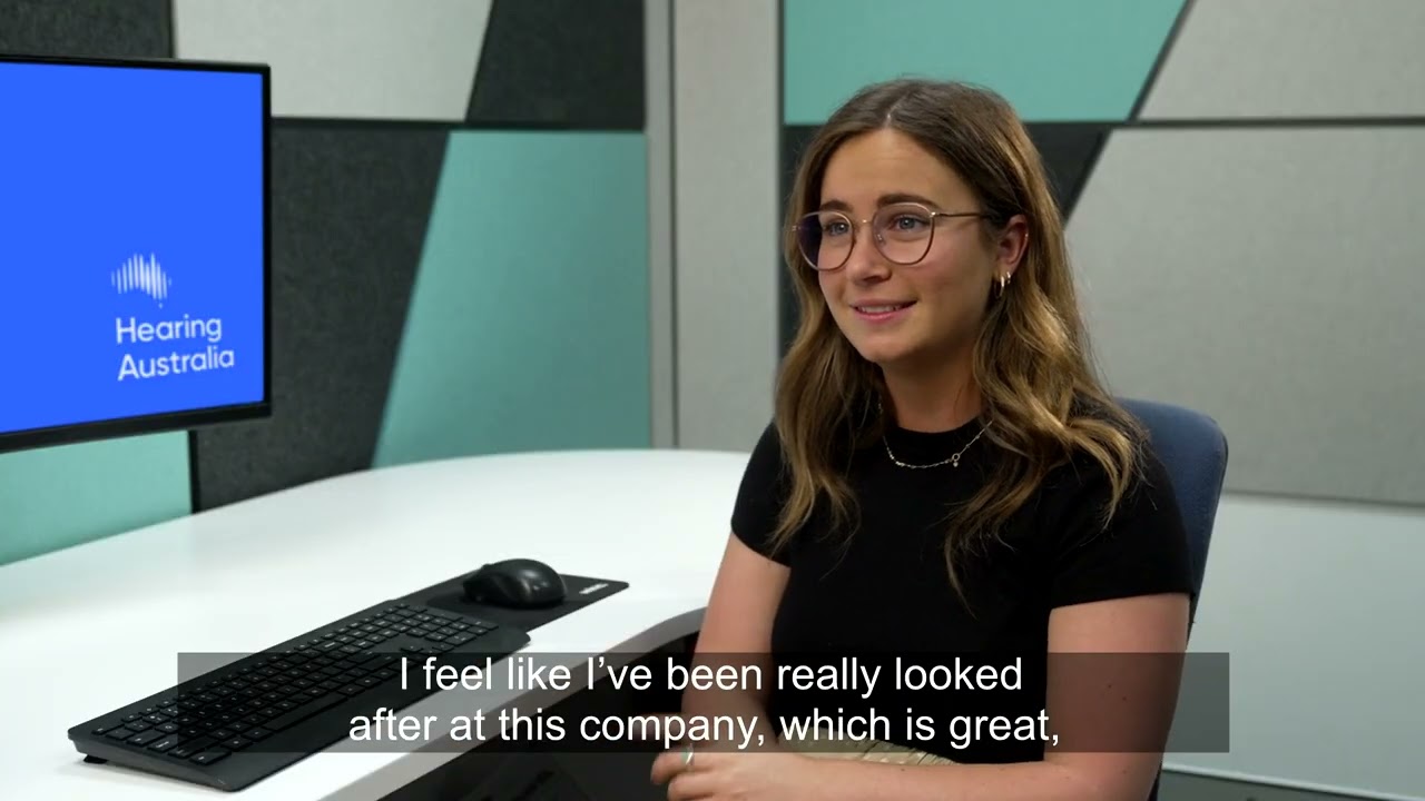 It matters more at Hearing Australia - Brooke's Story