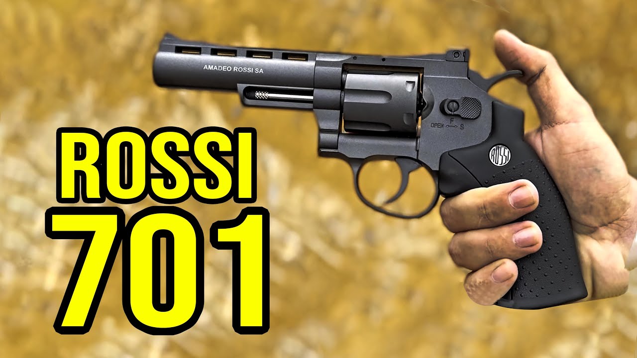 REVIEW REVOLVER ROSSI 701 AIRGUN SURPREENDENTE!