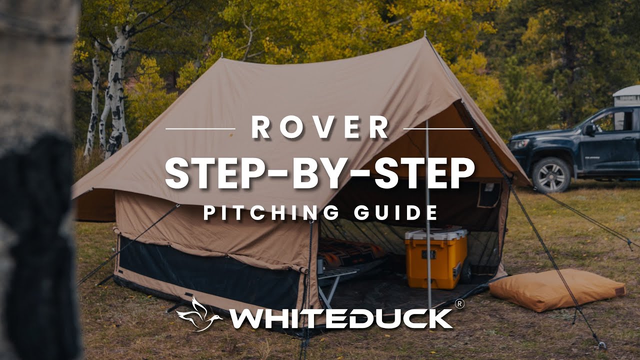 How To Set Up The Rover Scout Tent #camping #campingtips