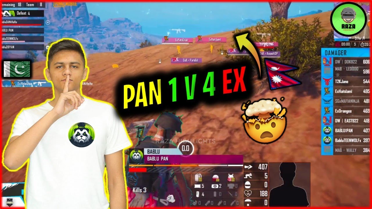 @PANGaming123 1V4 CLUTCH ELEMENTRIX EX 🥵🔥