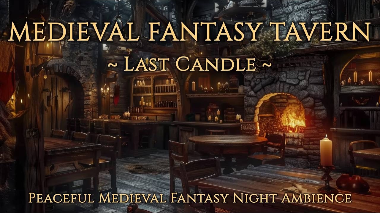 The Golden Goblet Inn | Peaceful Medieval Music 10 Hours