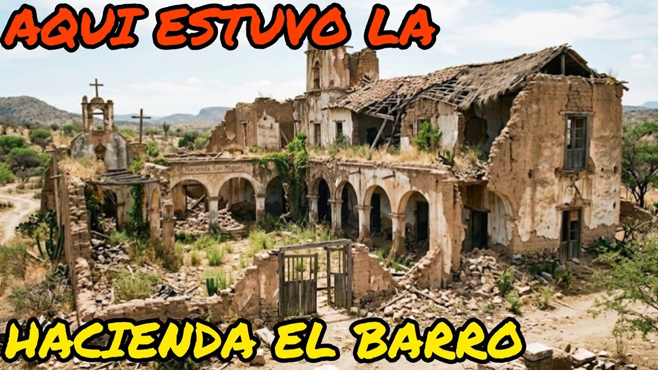  LA HACIENDA EL BARRO YA NO QUEDA NADA DE LO QUE FUE UNA BUENA BONANZA ALGODONERA 