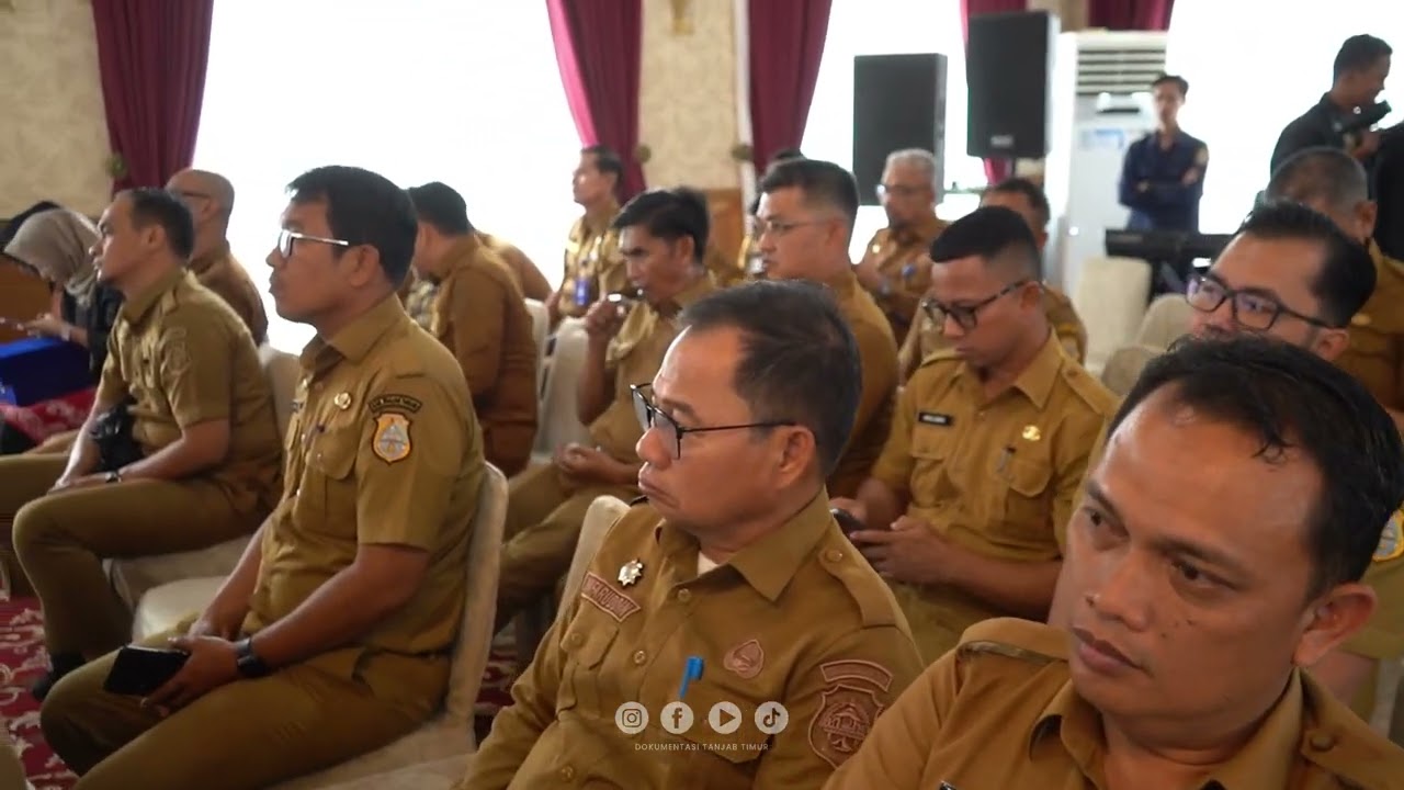 Bupati Tanjab Timur Menghadiri Acara Pelepasan Tugas Dandim 0419/Tanjab