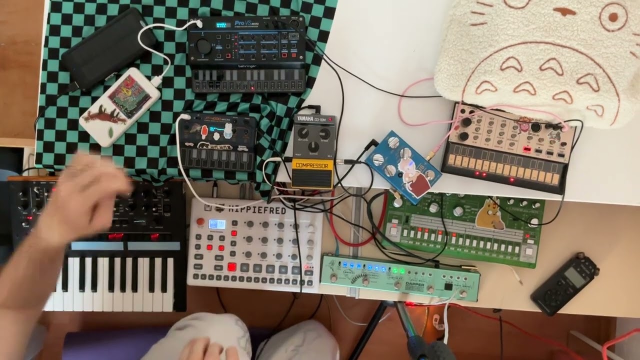 What it’s like to get lost in midi and synth gear