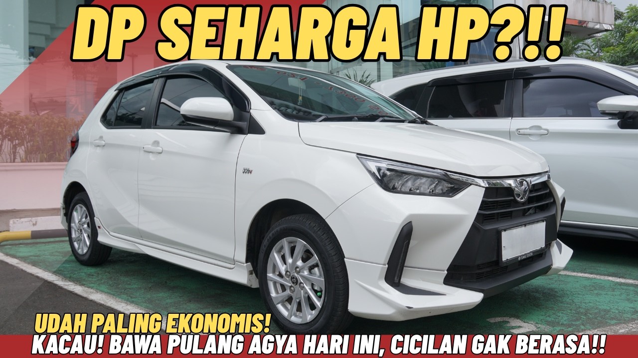 STOP! Jangan SPK Toyota Agya Sebelum Nonton Video Ini, Ada Promo mantap CICILAN berasa nyicil MOTOR!