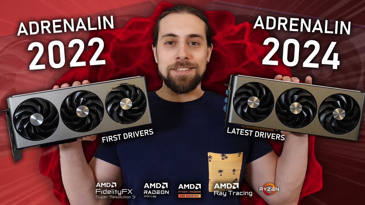 AMD Fine-Wine: Is it REALLY true? Adrenalin 2022 vs 2024 Drivers Benchmarked