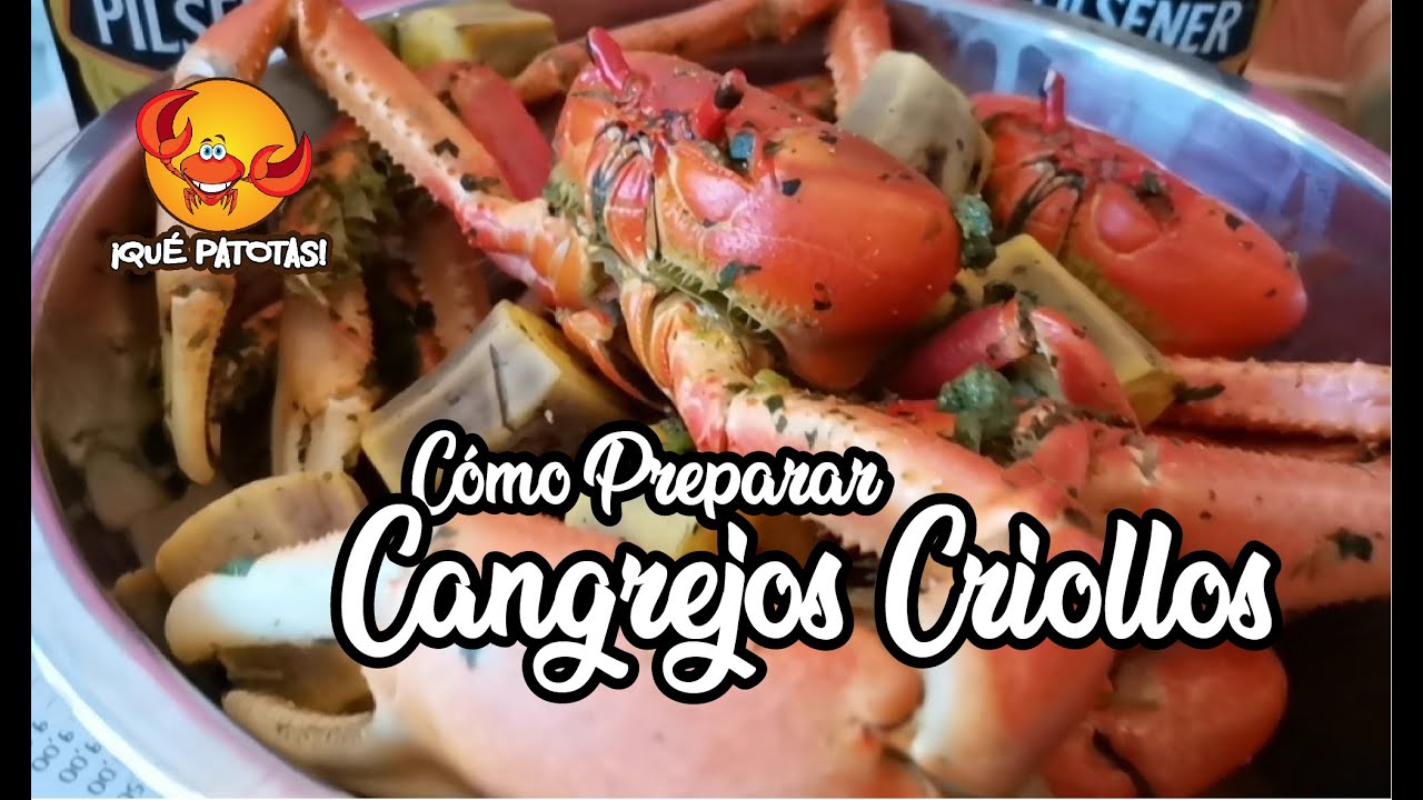 ¿CÓMO PREPARAR CANGREJOS CRIOLLOS AL ESTILO GUAYACO?