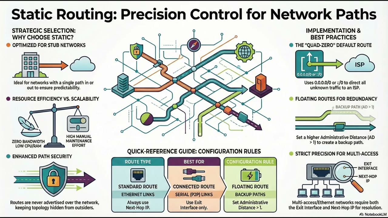 M15 - Static Routing Concepts - Cisco CCNA Routing & Switching