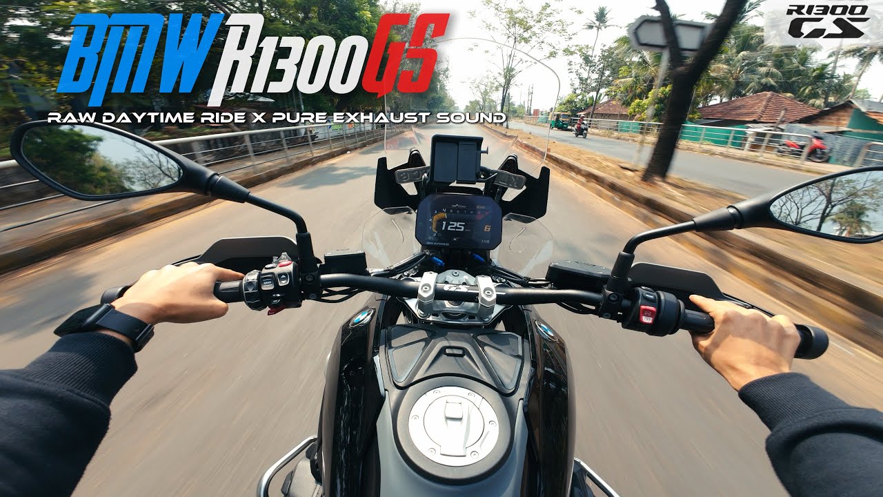 BMW R 1300 GS Pure Exhaust Note | Daylight Ride POV | Pure Riding Sound (No Music)