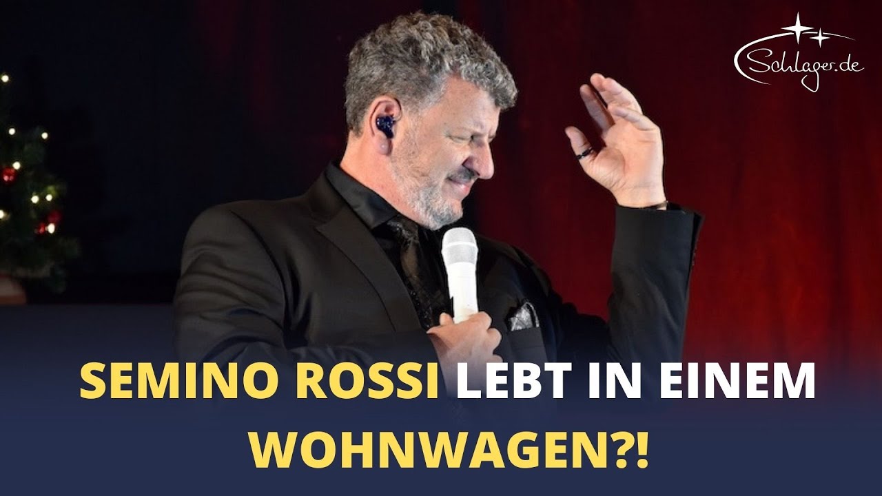 Semino Rossi: Lebt er in einem Wohnwagen? Jetzt packt der Sänger aus! | Schlager.de
