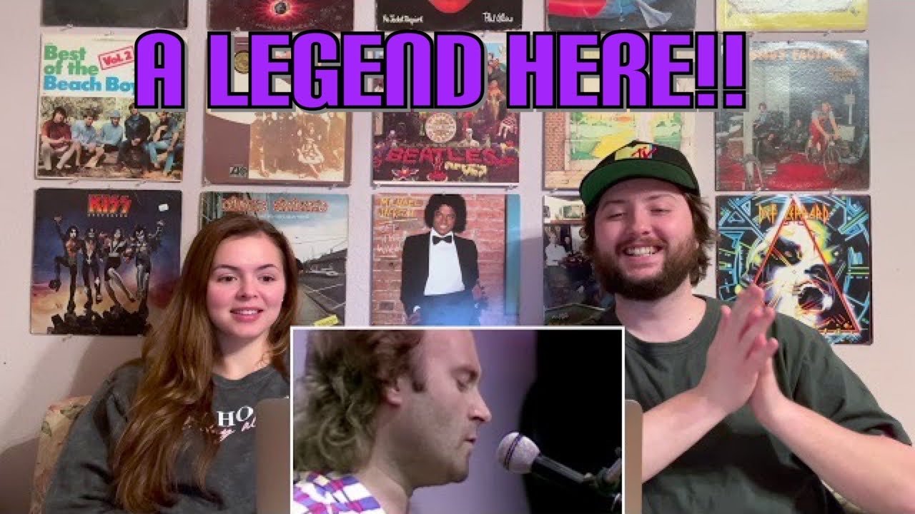 PHIL COLLINS-AGAINST ALL ODDS-REACTION (ICONIC LIVE AID PERFORMANCE/ SHES TEARING UP!)