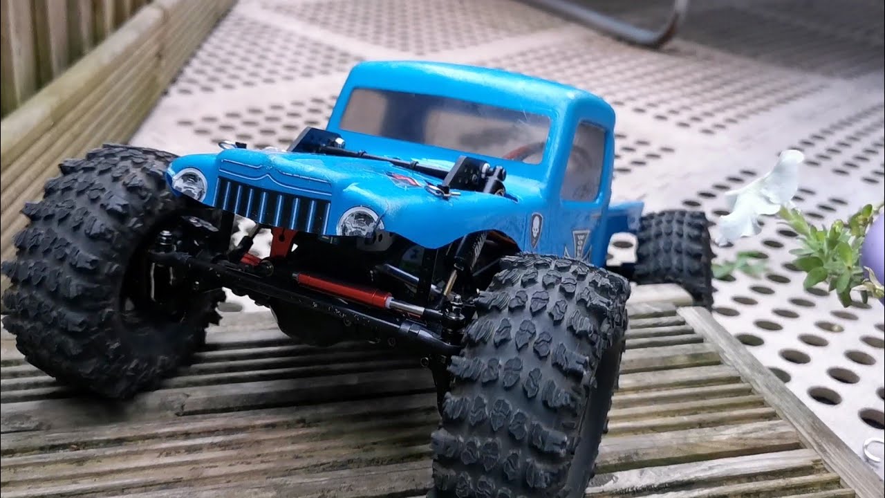Injora LCG chassis garden test