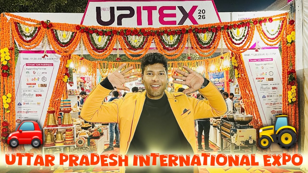 Lucknow Biggest International Trade Expo 2026 🤩 | Sabse Bada Textile Expo 