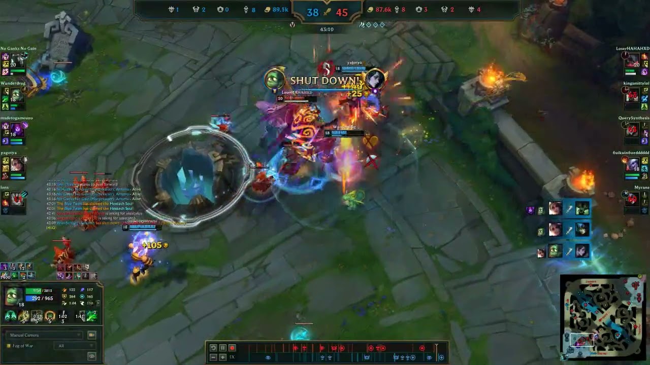 Amumu 4-man ult to win the game