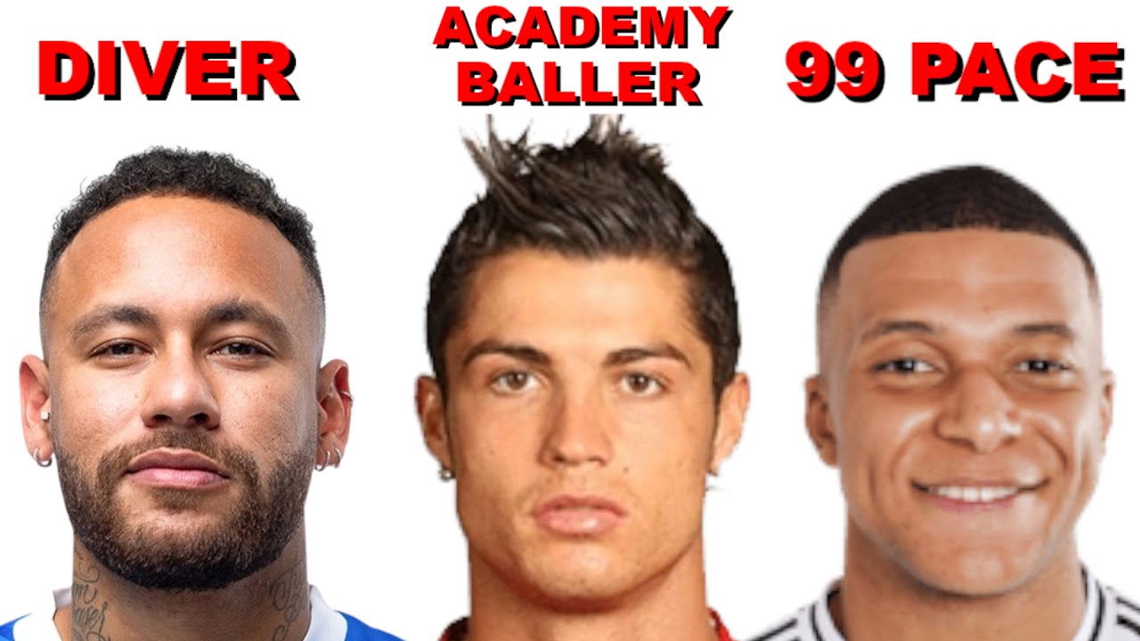 types of players in school football.