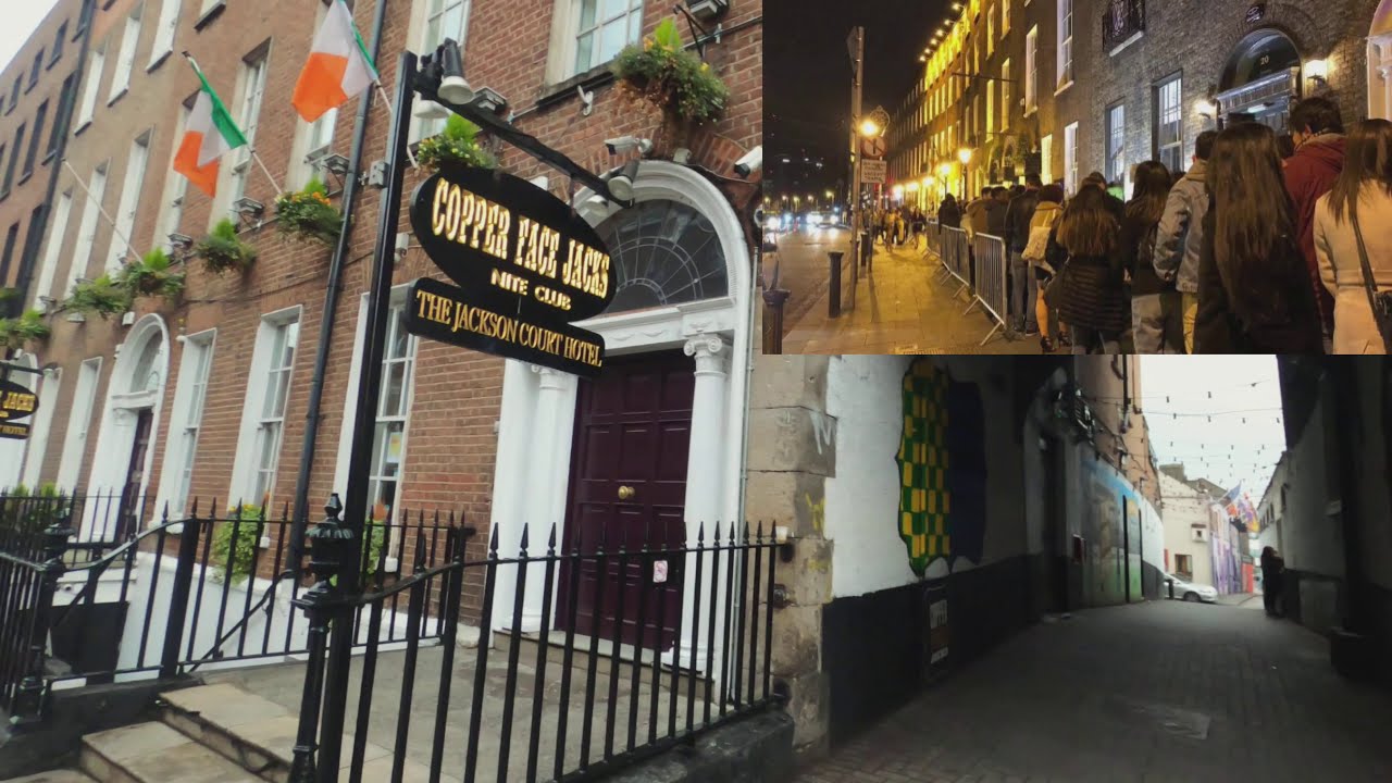Harcourt Street with pubs closed | Scenes from Thursday evening