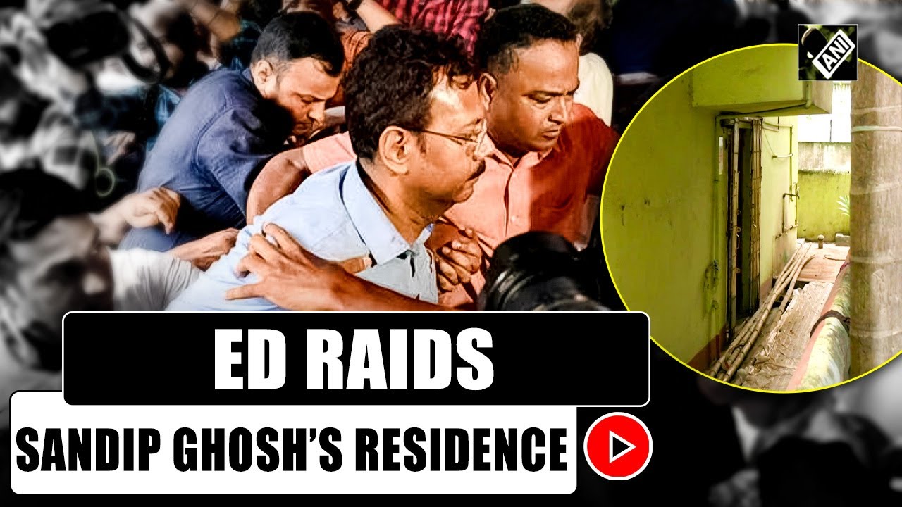 Kolkata Rape-Murder Horror: ED raids RG Kar Hospital ex-principal Sandip Ghosh’s residence